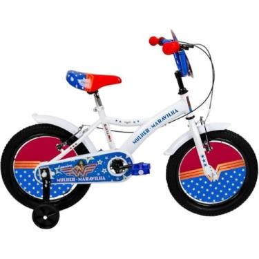 Imagem de Bicicleta Infantil Mulher Maravilha - Aro 16