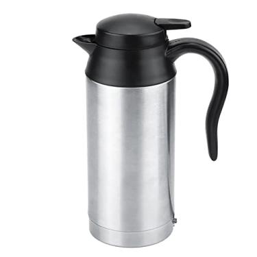 Imagem de Chaleira Portátil de Carro elétrico: 12V 750 Ml de Carro Portátil Viagem Elétrica Copo de chá de chá Capinha Fervendo Chaleira Com Controle de Temperatura Casa e Cozinha