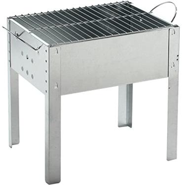 Imagem de s Churrasco portátil dobrável espetos de carvão churrasco doméstico para uso ao ar livre
