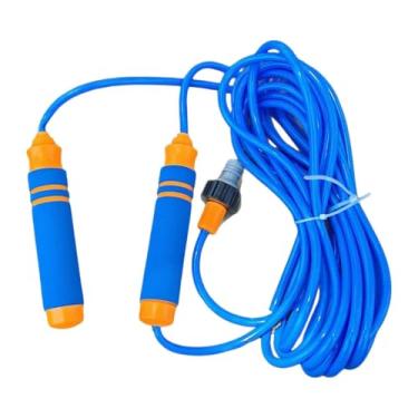 Imagem de EHJRE Aspersor para Spray de água, Corda de Pular, Lembrancinhas de Festa, Brinquedo Aquático, Corda de Pular Prática para Jogos em Equipe, Fitness Externo, Azul