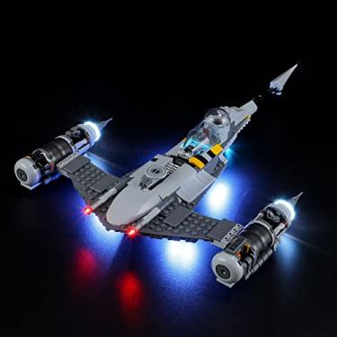 Imagem de BRIKSMAX Led Lighting Kit for LEGO-75325 The Mandalorian's N-1 Starfighter - Compatible with Lego Star Wars Building Blocks Model- Not Include The Lego Set