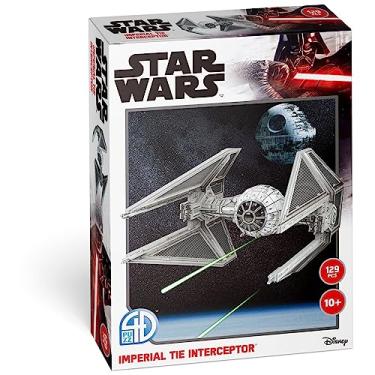 Imagem de 4D Cityscape Star Wars 3D Paper Model Kits (Imperial Tie Interceptor)