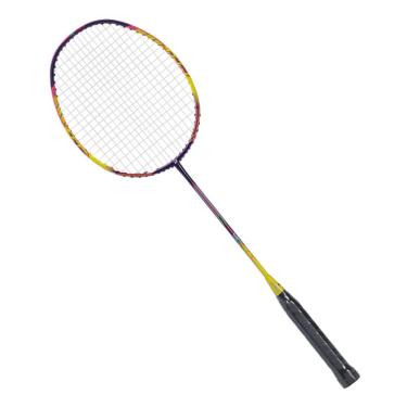 Imagem de Raquete de Badminton DHS Reflex RF588 Full Carbon Series Amarela