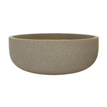 Imagem de Vaso Bacia Decorativa Rústica 55cm Japi Mármore