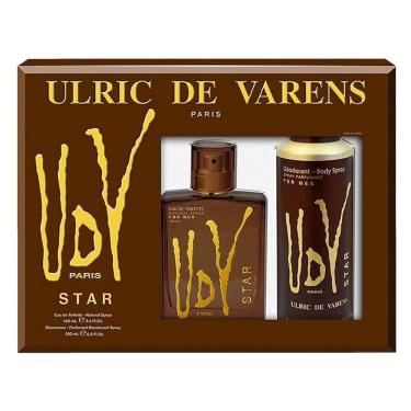 Imagem de Kit Ulric De Varens Udv Star Eau De Toilette 100ml + Desodorante 200ml