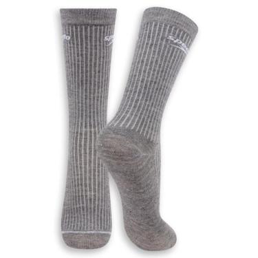 Imagem de Meia Esportiva Cano Longo Speedo 8027, Cinza, 33-38