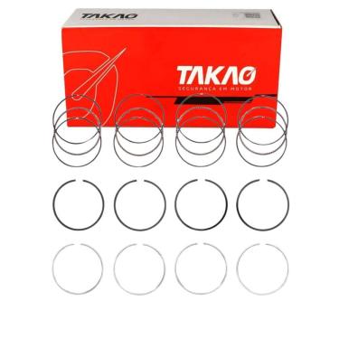 Imagem de Anel Para Pistão (Jg) Tracker 2.0 16V 2006 A 2008 / Grand Vitara 2.0 16V 1998 A 2006 - Takao Assz19Std