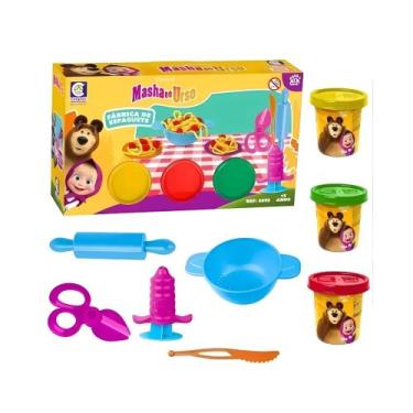 Imagem de Brinquedo Infantil Masha e o Urso - Fábrica de Espaguete Cotiplás - 28