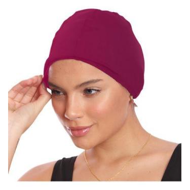 Imagem de Touca Hidroginástica Natação Adulto Unissex Suplex - MC Digital, Único