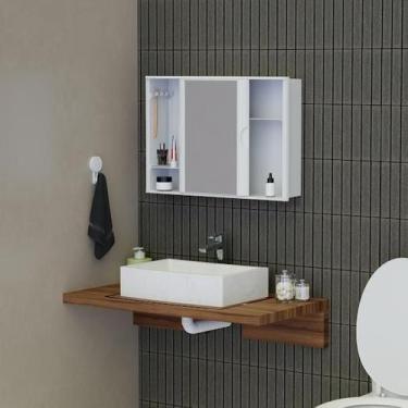 Imagem de Armário Plástico Versátil Porta de Correr 28,6 x 41 x 9,6 cm - Astra