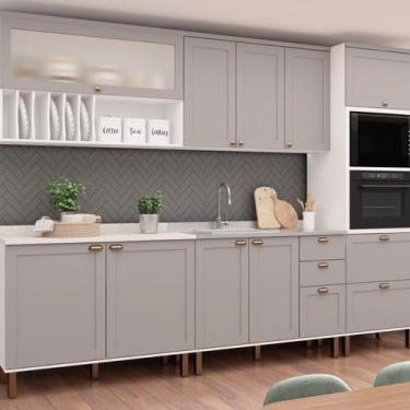 Imagem de Cozinha Completa 5 Peças 100% Mdf Iluminata - Genialflex
