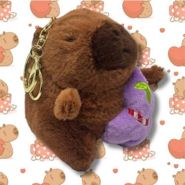Imagem de Chaveiro Capivara Pelúcia Fofinha Divertida - Sortida - Capilovers