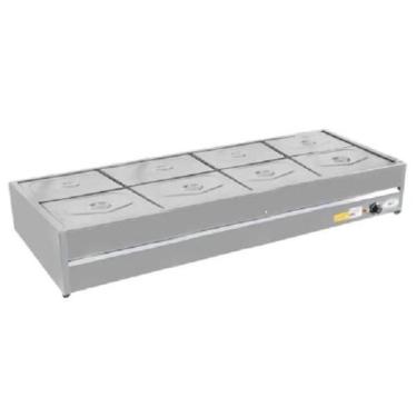 Imagem de Buffet de Mesa Térmico 8 Cubas 1/2 X 100 BMT 08 Ibet, 220V