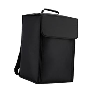Imagem de MERIGLARE Bolsa de armazenamento para tambor cajon, mochila para tambor cajon, tecido oxford à prova de poeira, acessórios, bolsa de transporte para