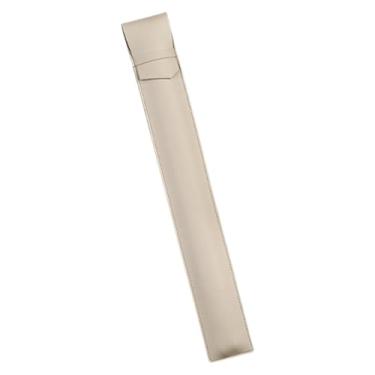 Imagem de YIJU Bolsa organizadora leve para guardar baquetas, estojo de transporte para atividades ao ar livre de aniversário, viagem solo, Bege