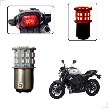 Imagem de Lâmpada Led Freio 2 Polo 1157 50 Leds Moto XJ 6N