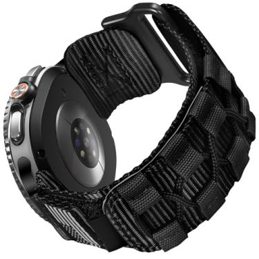 Imagem de MOFREE Pulseira de substituição compatível com Samsung Galaxy Watch 8 Classic de 46 mm/Galaxy Watch 8 de 40 mm e 44 mm, pulseira esportiva de nylon resistente, ajustável, para Samsung Galaxy Watch 8