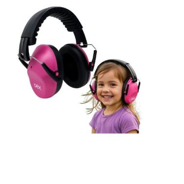Imagem de Abafador De Ruido Autismo Autista Tod Tea Tdah Rosa - OEX
