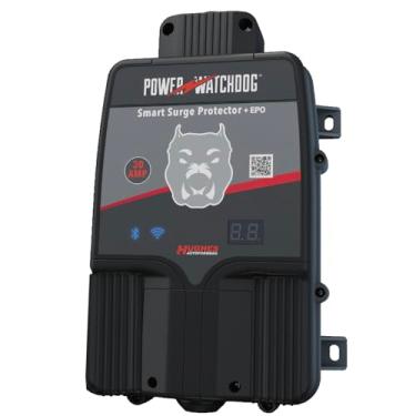 Imagem de Hughes Power Watchdog PWD30EPOHW Protetor contra surtos de 30 Amp Smart RV com fio – Desligamento de emergência (EPO) – Monitoramento Wi-Fi – Módulo de sobretensão substituível – Diagnóstico LED