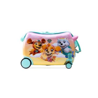 Imagem de Mala de Bordo 10 Kg ABS 4 Rodas Patrulha Canina Skye Rosa - Outras, Ro