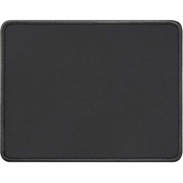 Imagem de Mouse pad com base de borracha antiderrapante, mouse pads para computador Ofiice, preto