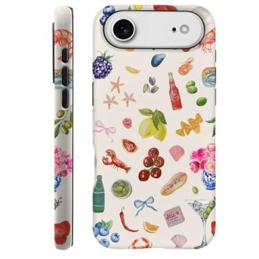 Imagem de Capa compatível com P19JL Air, capa rígida híbrida resistente a arranhões de 2 camadas, litoral de verão europeu