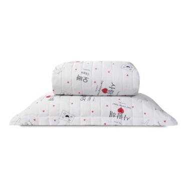 Imagem de Cobre Leito Solteiro Essencialle 150 Fios 2 Peças Dorameira - Dona Zez