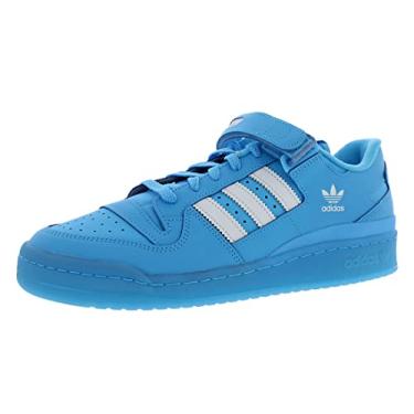 Imagem de adidas Tênis masculino Forum Low, Sky Rush/Cloud White/Cloud White-Blue, 39