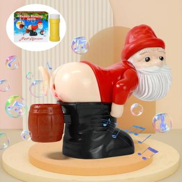 Imagem de Máquina Bubble Blower ANTSYLVE Papai Noel com música e luz