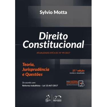 Imagem de Livro - Direito Constitucional - Teoria, Jurisprudência e Questões