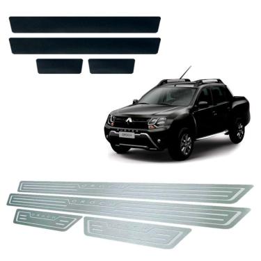 Imagem de Soleira + Vinil Renault Oroch 2016 Até 2019