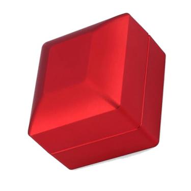 Imagem de Cryfokt Caixa de Anel, Organizador de Caixas Fácil Use a de Exibição de Anel de Veludo, para Engajamento da Proposta para Casamento de Engajamento da Proposta (Vermelho)