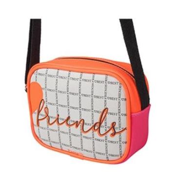 Imagem de Bolsa Infantil Pampili Laranja Neon e Pink Fluor 600.1126-Feminino