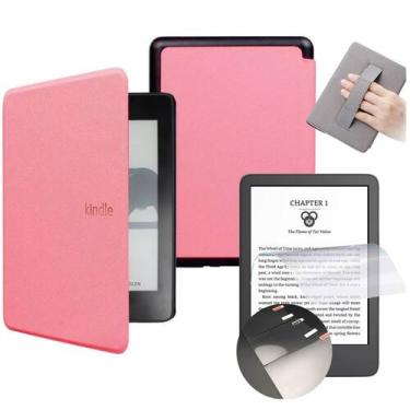 Imagem de Capa + pelicula plástico para Kindle Paperwhite 7 - c/ alça - Genérica