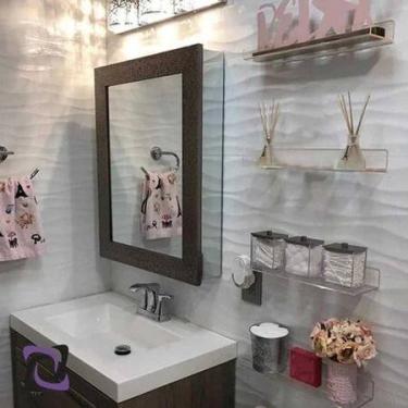 Imagem de 3 Prateleiras Organizador Multiuso Acrílico Cozinha Banheiro - loja di