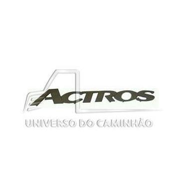 Imagem de Emblema Cromado Actros Do Mb Actros - Universo do Caminhão