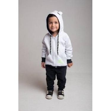 Imagem de Coonjunto infantil Cool Monster - TileeSul, Mescla, Chumbo, 3