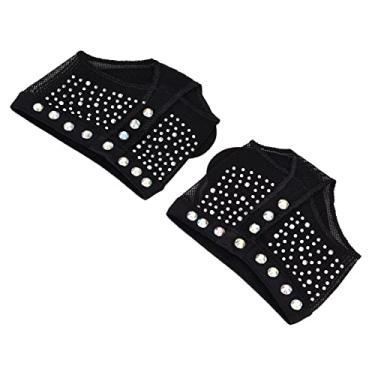 Imagem de YOUTHINK Sapatos de Dança do Ventre, Tangas para Pés de Dança do Ventre, Almofadas de Patas de de balé de, Sapatos de Confortáveis ​​de Meia Sola para Jazz e Lírica (Tamanho M/36~37)