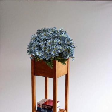 Imagem de 4 Margaridas Flor Artificial Colorida para Decoração e Enfeite de Sala