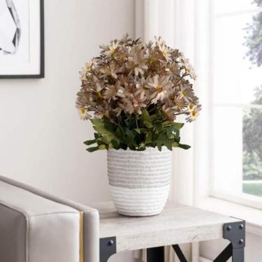 Imagem de Pacote 18 Buquês de Margaridas 35 cm Flores Artificiais Decoração Desc