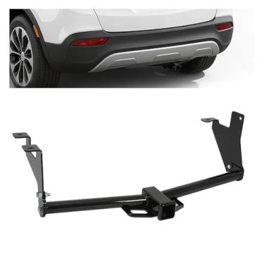Imagem de Gelacie Engate de reboque traseiro classe 3, receptor quadrado de 5 cm compatível com Chevy Chevrolet Trax 2013-2022, Buick Encore Aço de 1,587 kg