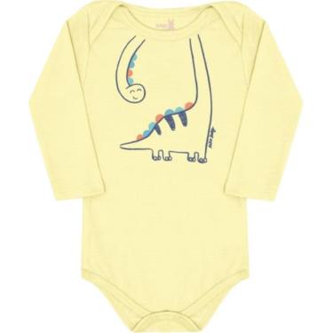 Imagem de Body manga longa bebe 13585 kiko e kika - Kiko baby, Amarelo, P