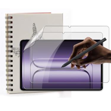 Imagem de HUKWIMO [Pacote com 2] Protetor de tela para OnePlus Pad 3 33.5 cm – Película com sensação de papel, antirreflexo, antiarranhões, sem bolhas, material PET, dureza 6H