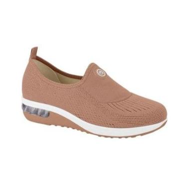 Imagem de Tênis Modare Feminino Esportivo Gaspea UltraConforto Ortopédico Calce Fácil Elástico Original-Feminino