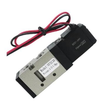 Imagem de Válvula solenoide pneumática VF 5120/5220/5320/3130 Válvula direcional eletromagnética de 5 vias 2 posições série DS5120/3130 (VF3530 DC24V)