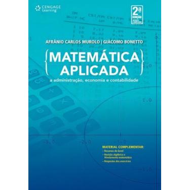 Imagem de Matemática Aplicada a Adminstração, Economia e Contabilidade - 02Ed/17