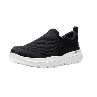 Imagem de Skechers Go Walk Evolution Ultra masculino impecável, Preto/branco, 46