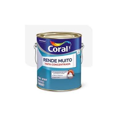 Imagem de Tinta Acrílica Coral Rende Muito (Cinza Alpino 3,2L)