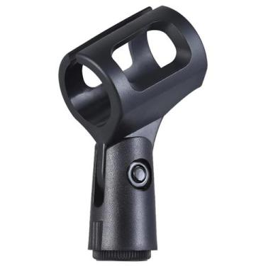 Imagem de Cachimbo Suporte De Microfone Para Todos Com Ou Sem Fio - Preto - Theo