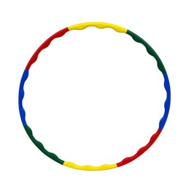 Imagem de Bambolê Desmontavél Profissional 88cm PVC Colorido Fitness